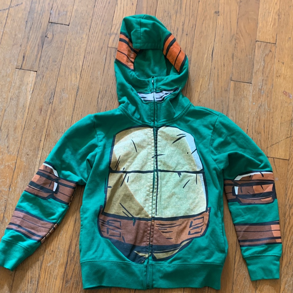 Nickelodeon Green Ninja Turtle Kids Jacket
